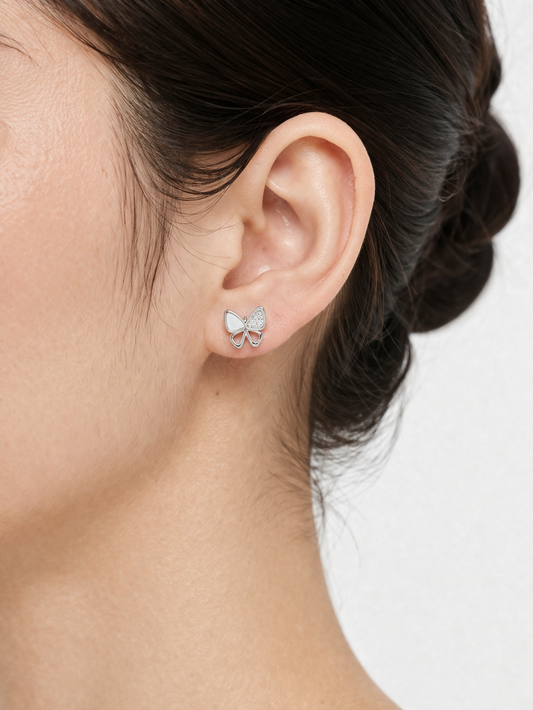 Pearl Flutter Studs