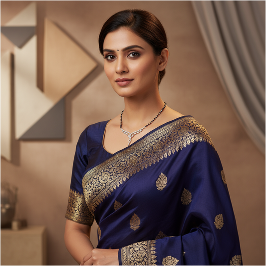 Floral Vine Mangalsutra Necklace