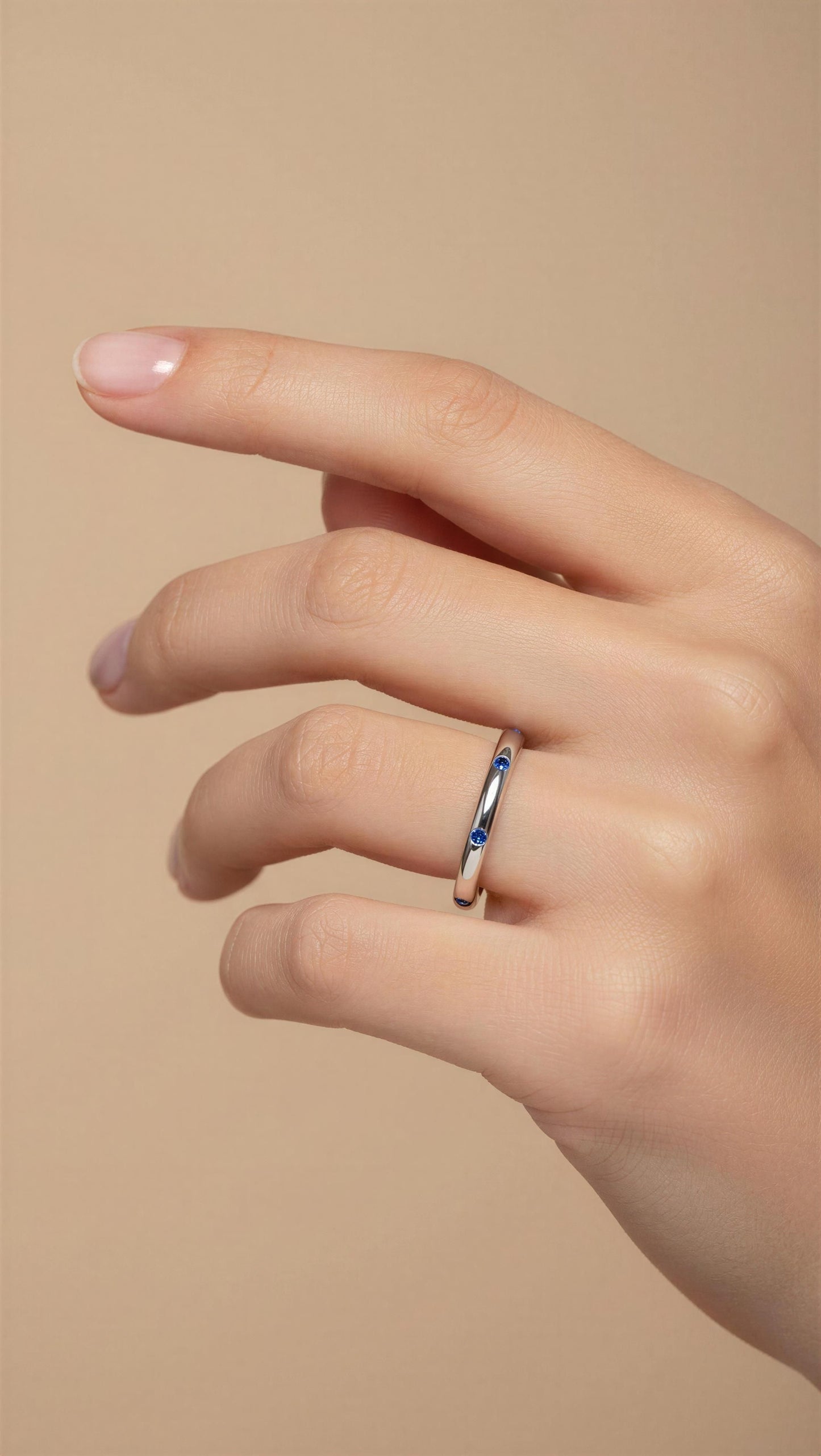 Blue Pop Ring