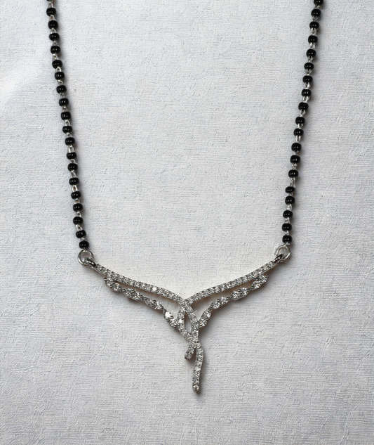 Floral Vine Mangalsutra Necklace