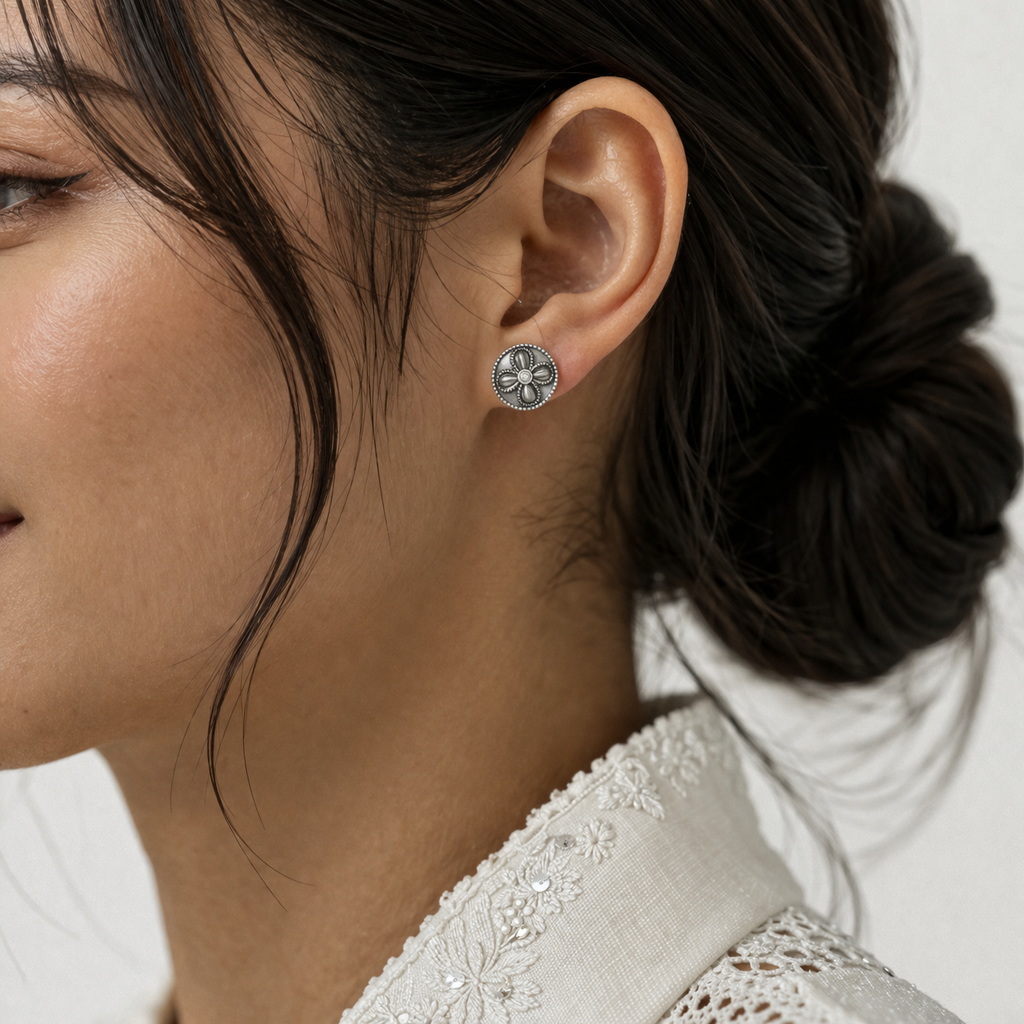 Vintage Bloom Studs