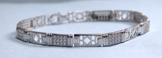 Geometric Link Bracelet