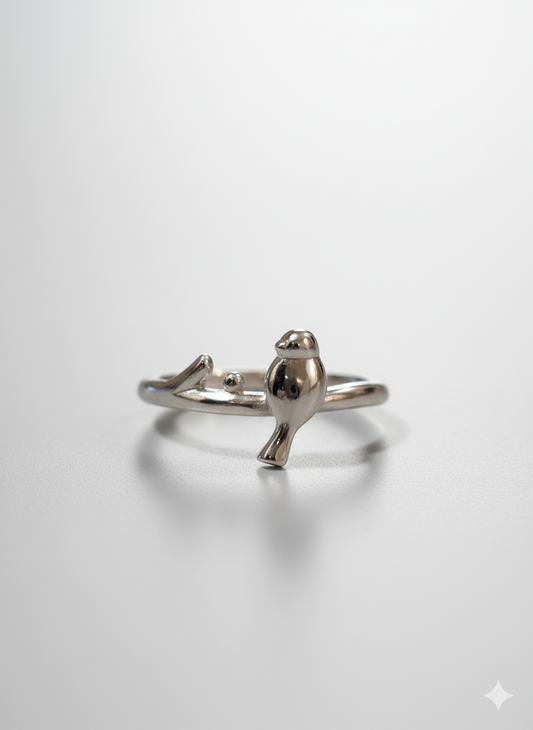 Silver Sparrow Ring