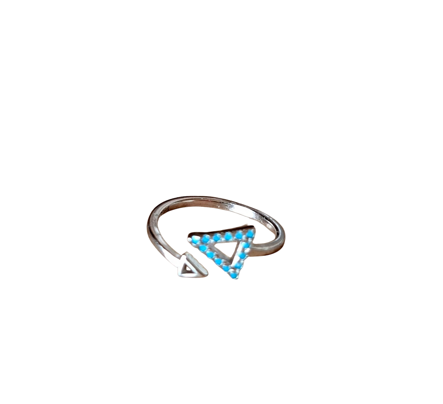 Azure Geometry Ring