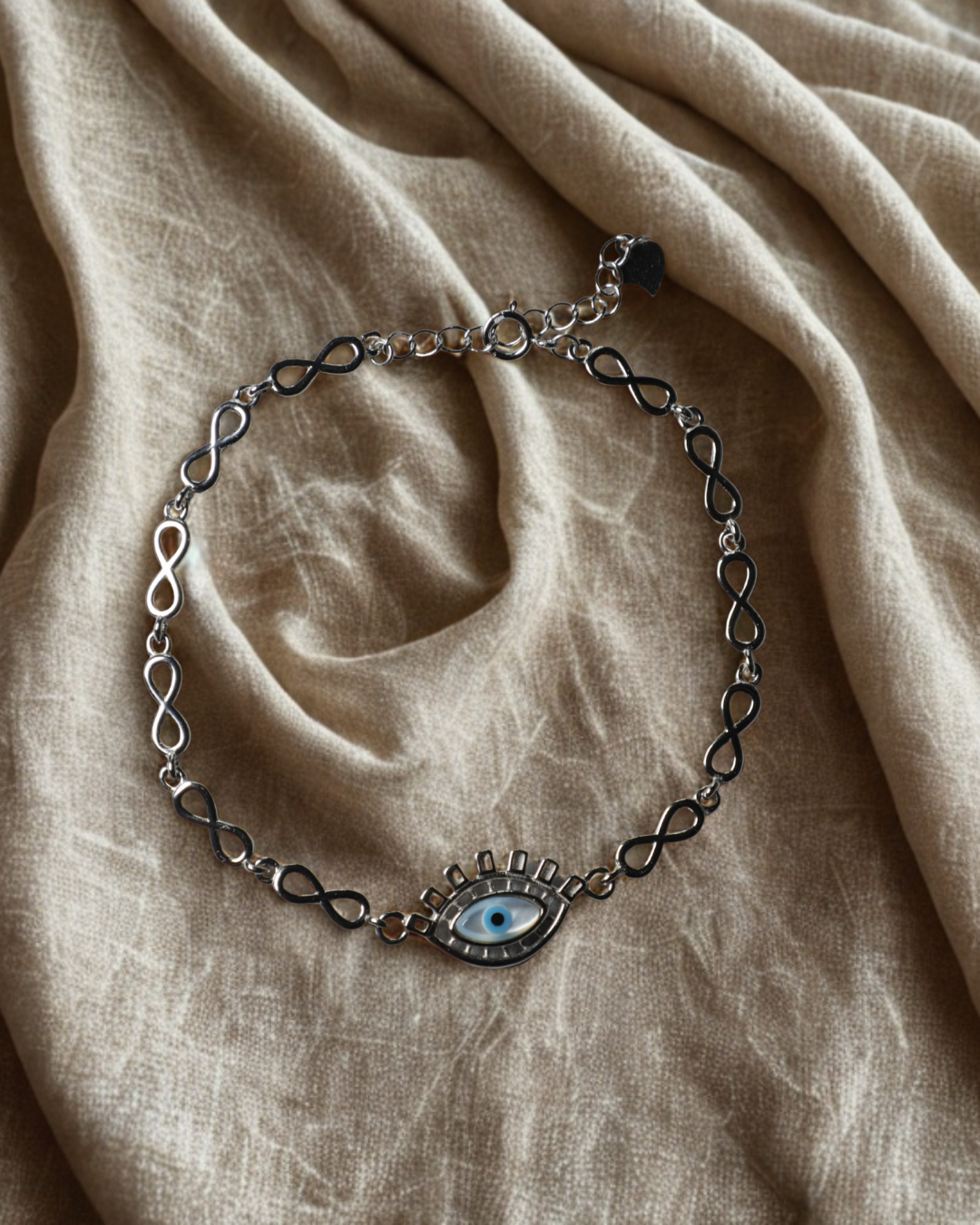 Evil Eye Infinity Bracelet