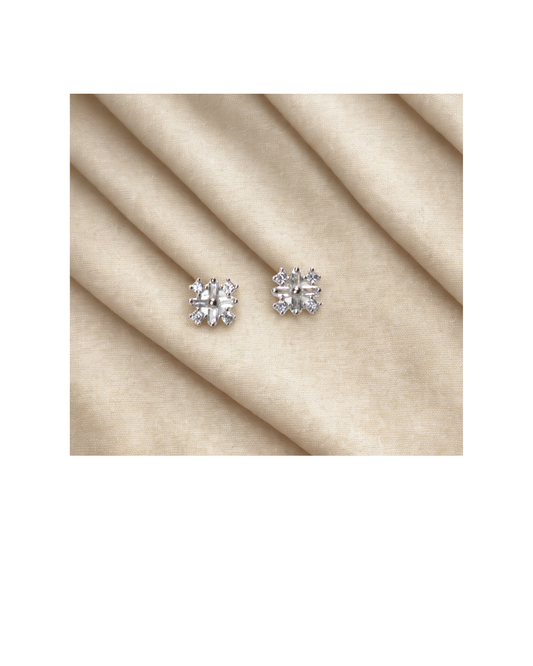 Snowflake Sparkle Studs ❄️✨