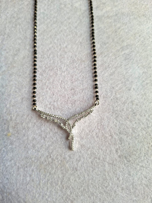 Floral Vine Mangalsutra Necklace