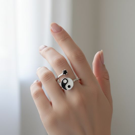 Yin Yang Harmony Ring