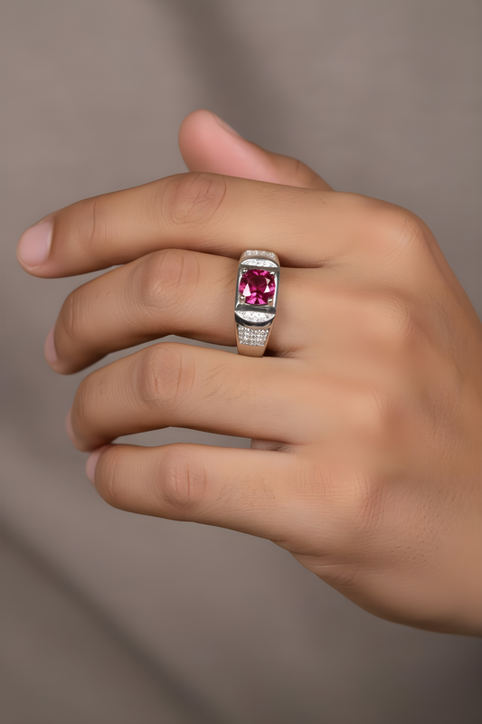 Crimson Aura Ring