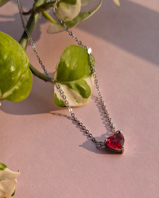 Crimson Heart Pendant
