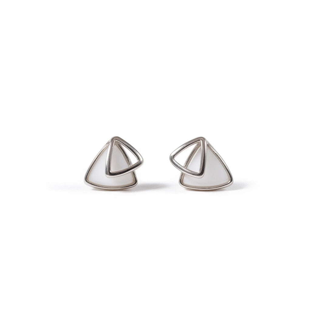 Pearl Edge Mini Studs