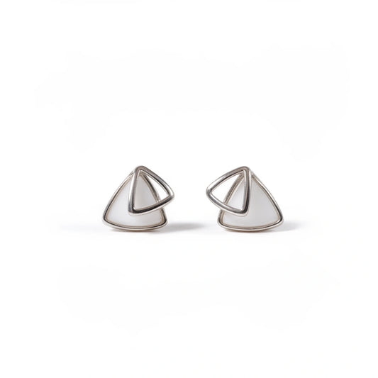Pearl Edge Mini Studs