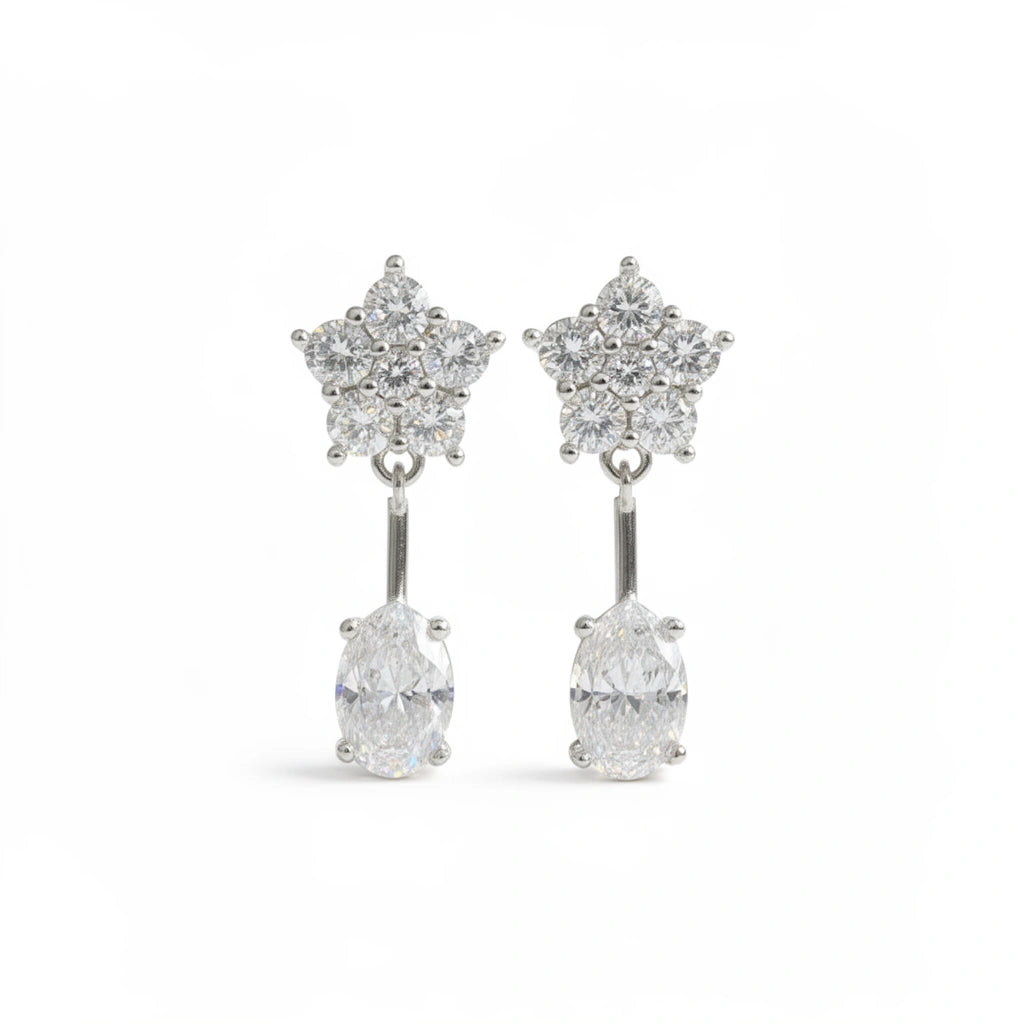 Celestia Bloom Drop Earrings