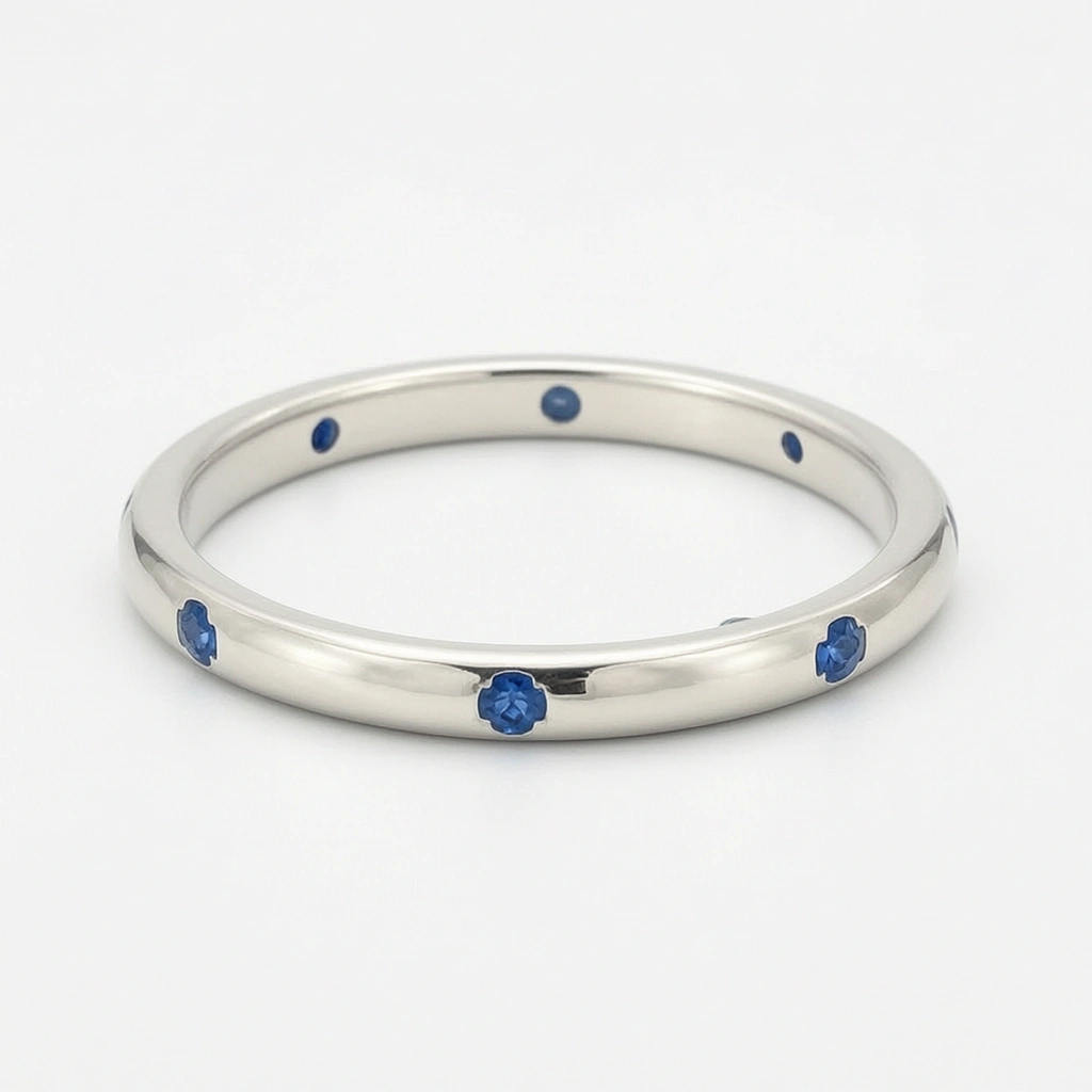 Blue Pop Ring