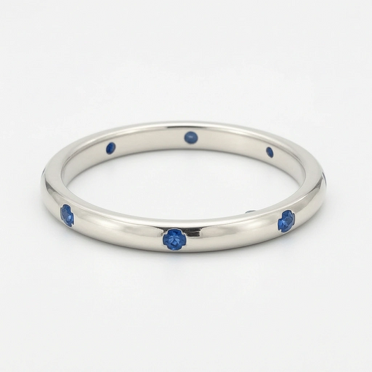 Blue Pop Ring