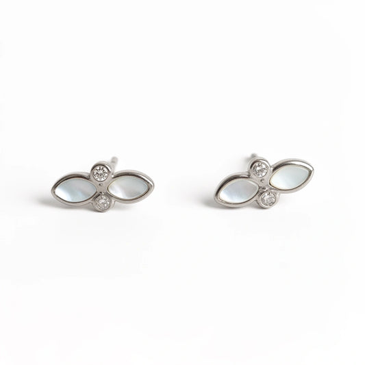 Pearl Dew Twin Studs