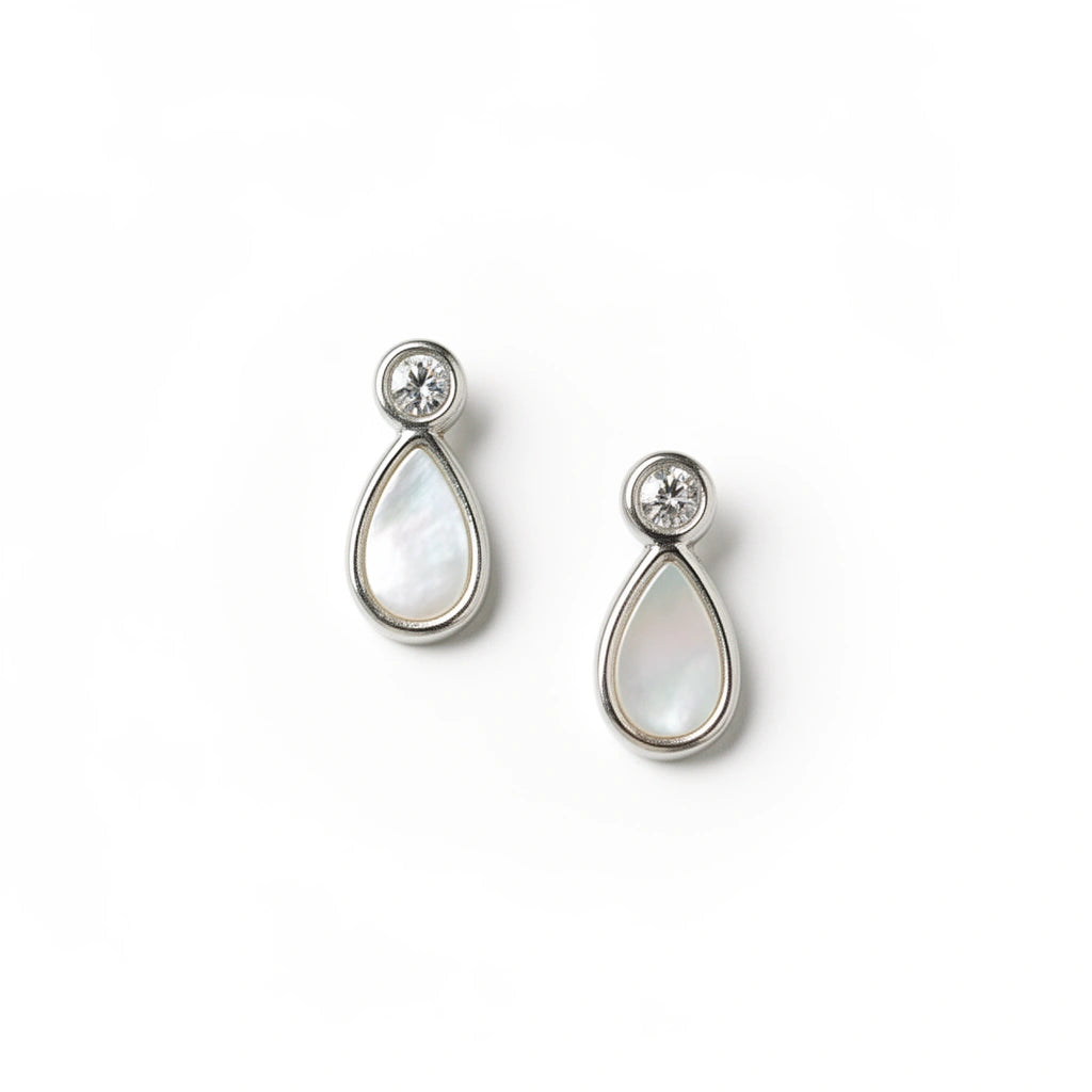 Moonlit Drop Glow Studs