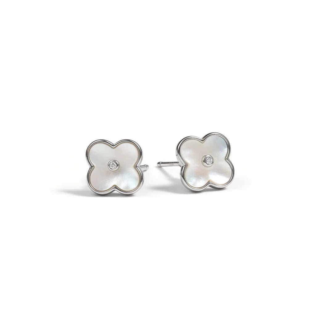 Ivory Bloom Studs