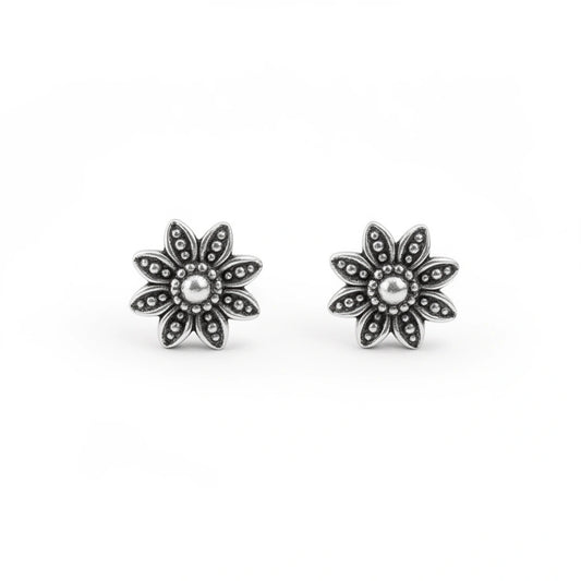 Midnight Bloom Studs